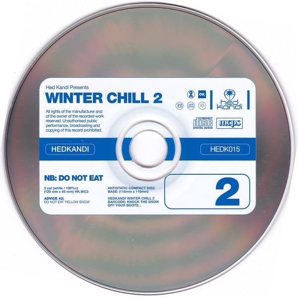 Hed Kandi: Winter Chill 2 2000 (2CD) Rare