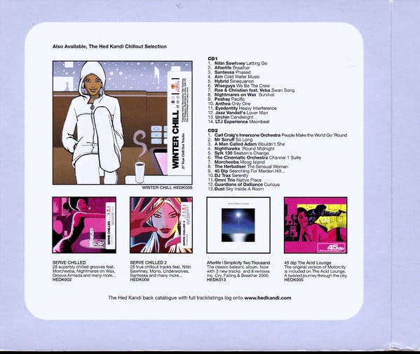 Hed Kandi: Winter Chill 2 2000 (2CD) Rare