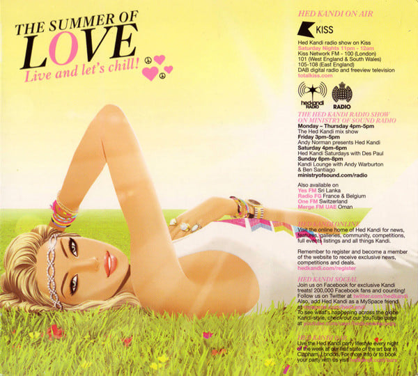Hed Kandi Serve Chilled 109  Electronic Summer 2011 (2CD) Rare