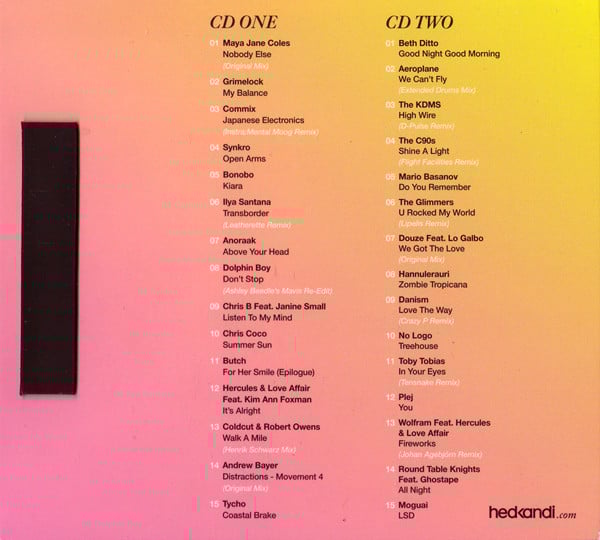Hed Kandi Serve Chilled 109  Electronic Summer 2011 (2CD) Rare