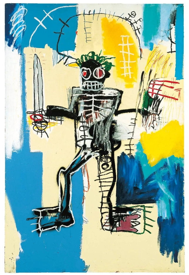 T-Shirt Warrior Jean-Michel Basquiat's