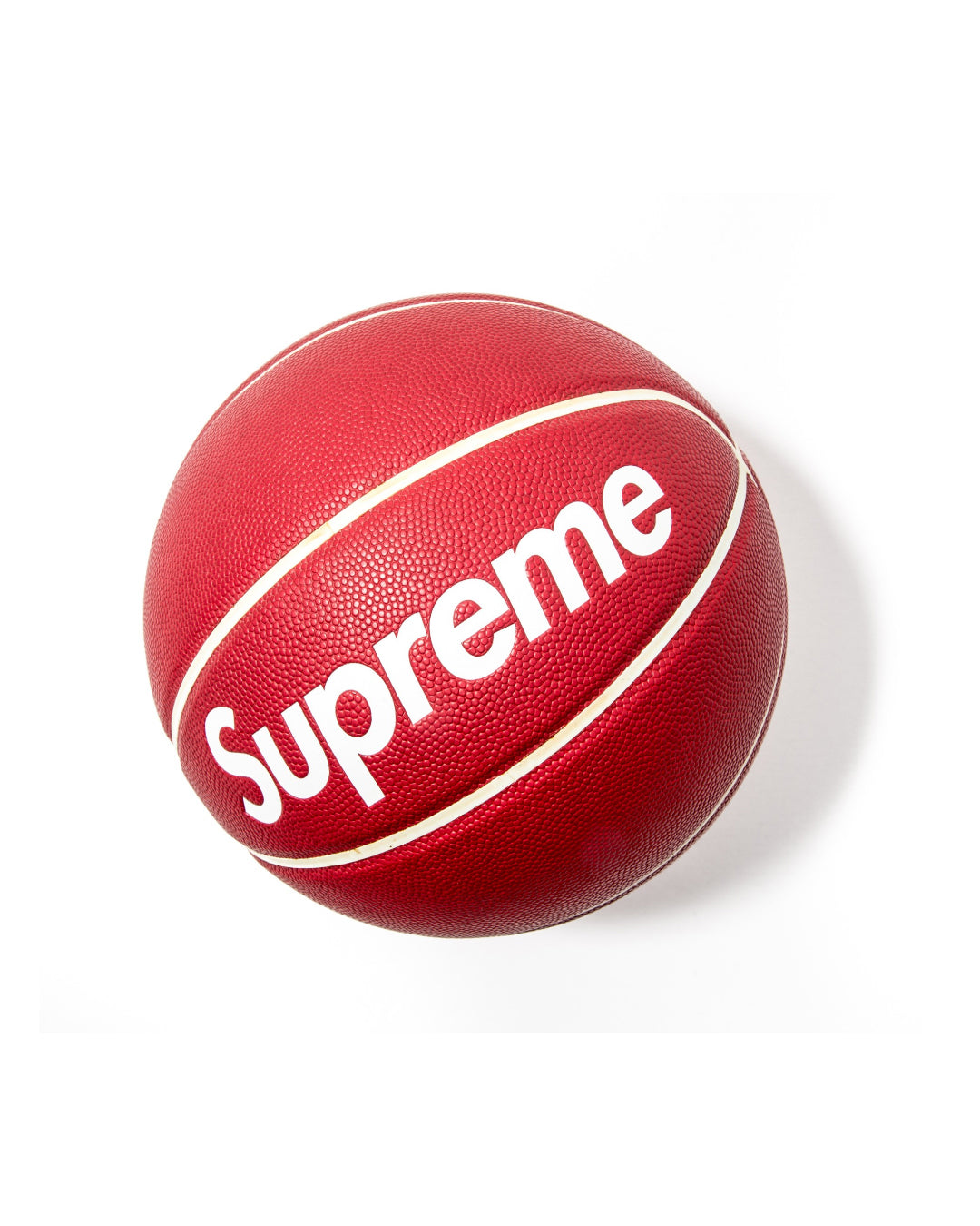 SUPREME SPALDING “EACH ONE TEACH ONE” BASKETBALL RED - RARE
