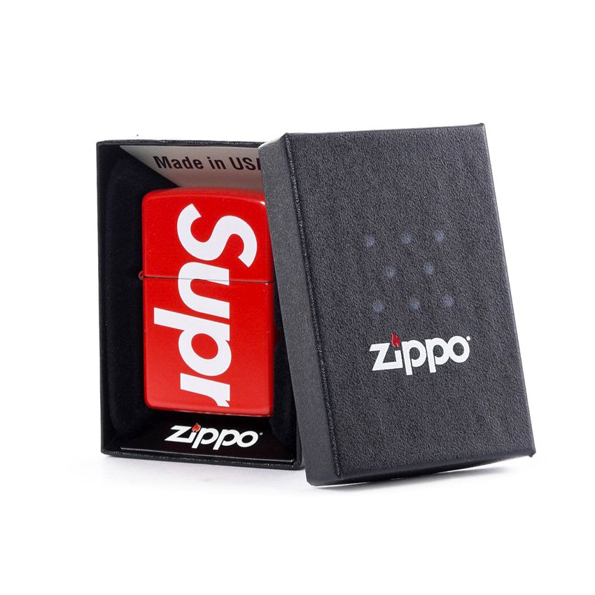Supreme Logo Zippo® Red *Restock*