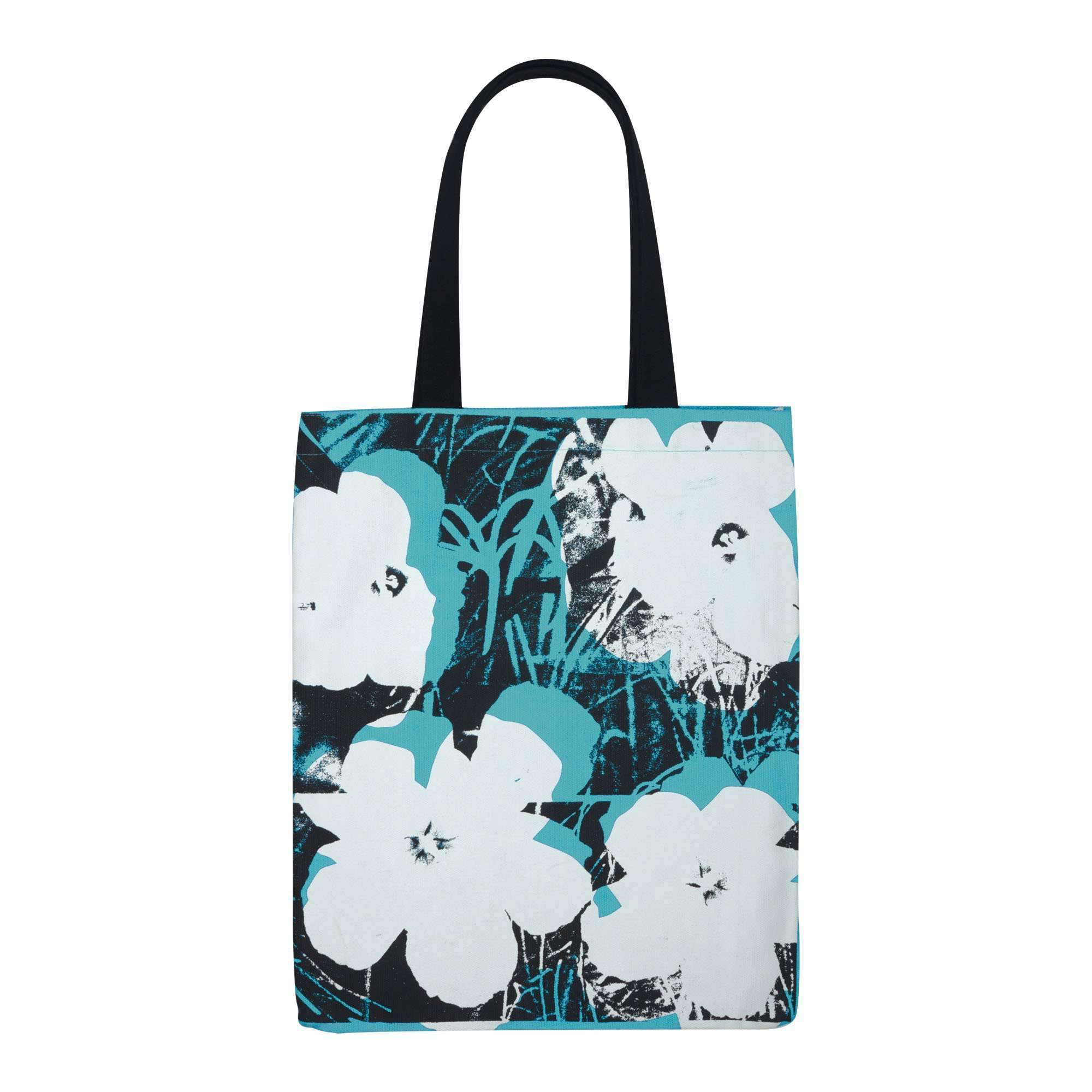 Andy Warhol Poppies Canvas Tote Bag