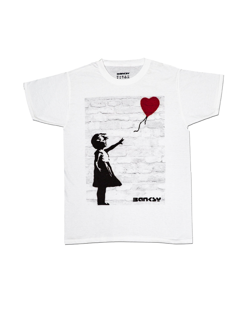 Banksy: Girl with Balloon poster t-shirt