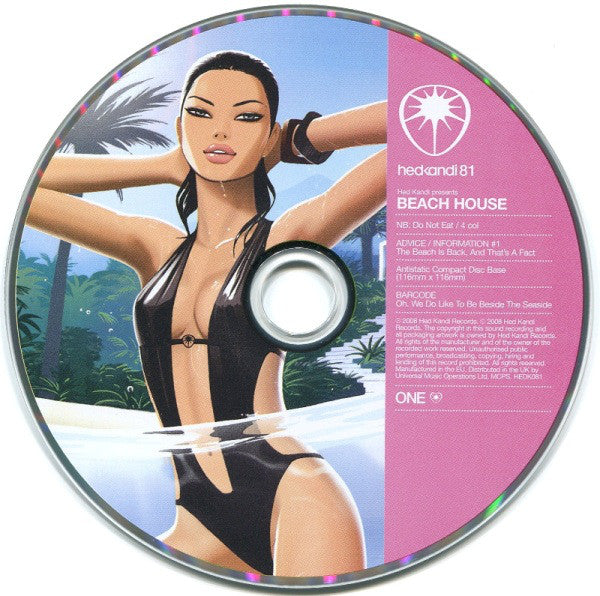 Hed Kandi Beach House 81   2008 (2CD) Rare