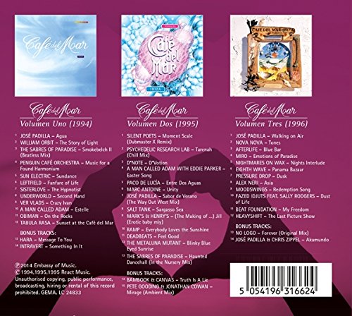 Café Del Mar Vol.1+2+3 (3 CD)