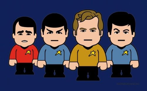 ToonStar Star Ship - Star Trek