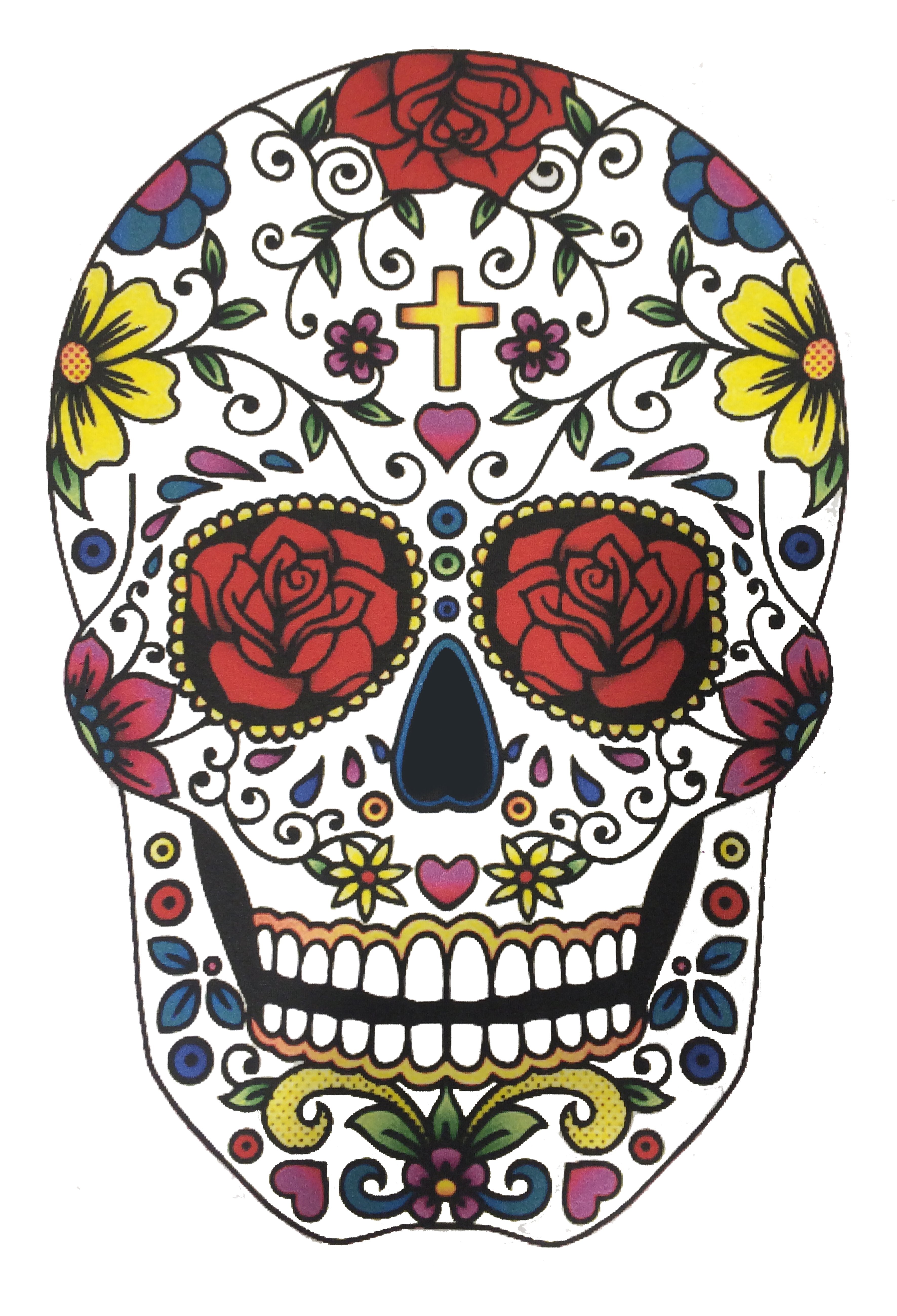 Mexican Skull T-Shirt - Tattoo Old School