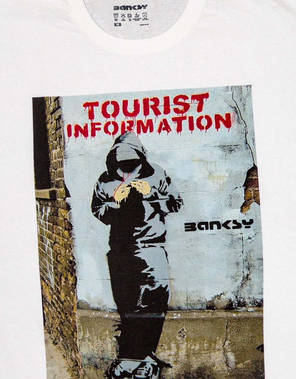 Banksy Tourist Information T-Shirt